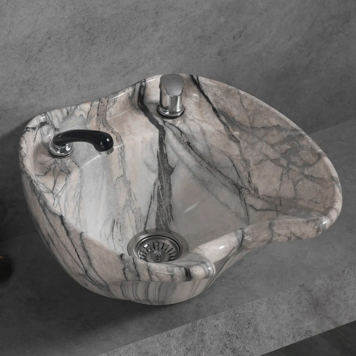 BB frisør møbelvask /shampoo bolle hår